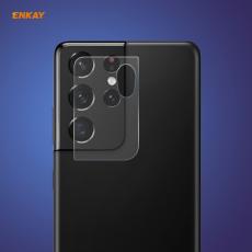 ENKAY ENKAY Samsung Galaxy S21 Ultra Linsskydd H&auml;rdat Glas - Teknikhallen.se