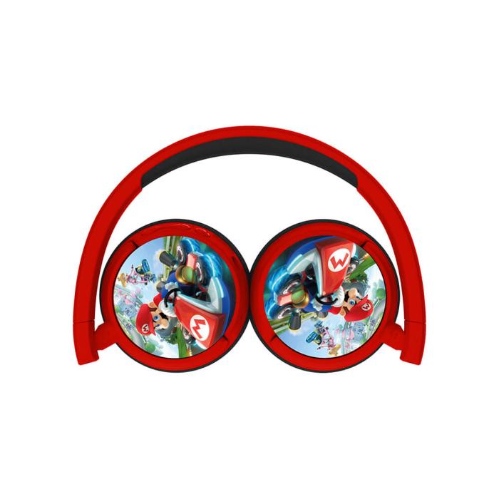 Bild 5, OTL Super Mario Hörlur On-Ear Junior Trådlös 85dB/95dB - Teknikhallen.se