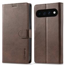LC.IMEEKE LC.IMEEKE Google Pixel 11/11 Pro Fodral L&auml;der Brun - Teknikhallen.se