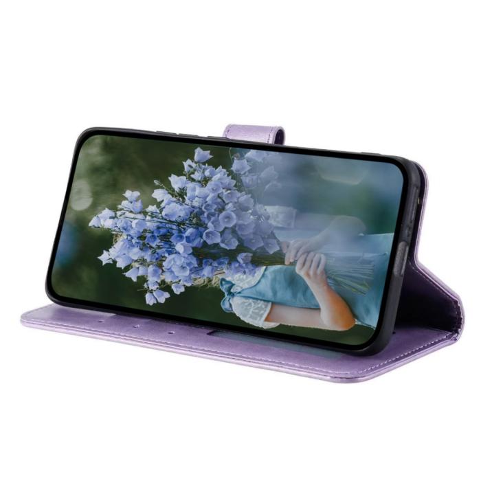 Bild 4,  Motorola Moto G04 4G/G24 4G Fodral Mandala Lila - Teknikhallen.se