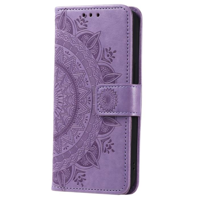 Bild 5,  Motorola Moto G04 4G/G24 4G Fodral Mandala Lila - Teknikhallen.se
