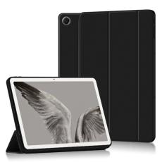  Google Pixel Tablet Fodral Tri-Fold L&auml;der Svart - Teknikhallen.se