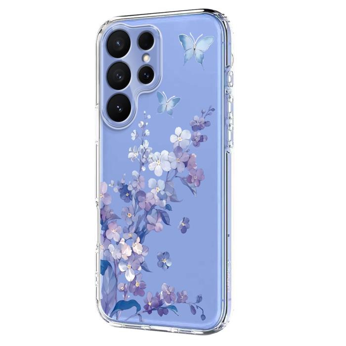 Bild 2,  Samsung Galaxy S26 Ultra Skal Med Tryck Blommor - Teknikhallen.se