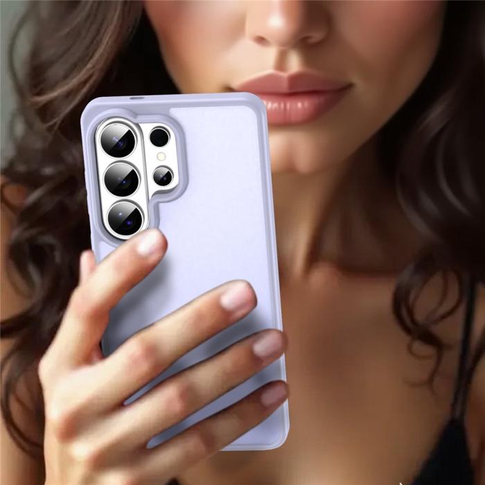Bild 6,  Samsung Galaxy S26 Ultra Skal Skin Touch Matt Lila - Teknikhallen.se