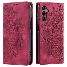  Samsung Galaxy A25 5G Fodral Flip Mandala L&auml;der Rosa - Teknikhallen.se