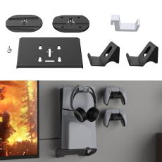 DOBE DOBE PS5 V&auml;ggf&auml;ste Med H&aring;llare F&ouml;r Handkontroll/Headset - Teknikhallen.se