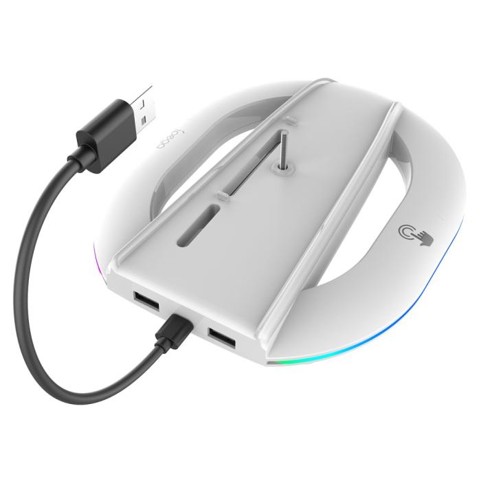 Bild 2, iPega iPega Vertikalt Stativ För PlayStation 5 RGB Vit - Teknikhallen.se