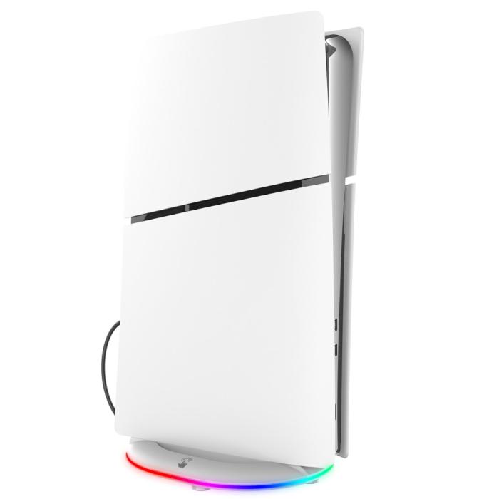 Bild 5, iPega iPega Vertikalt Stativ För PlayStation 5 RGB Vit - Teknikhallen.se