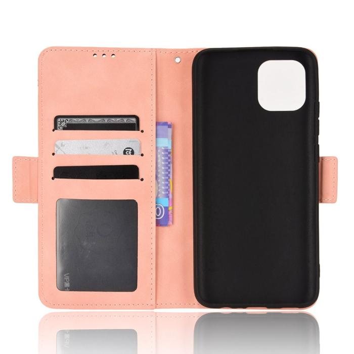 Bild 6,  Samsung Galaxy A03 Fodral Avtagbart Kortfodral Ljus Rosa - Teknikhallen.se