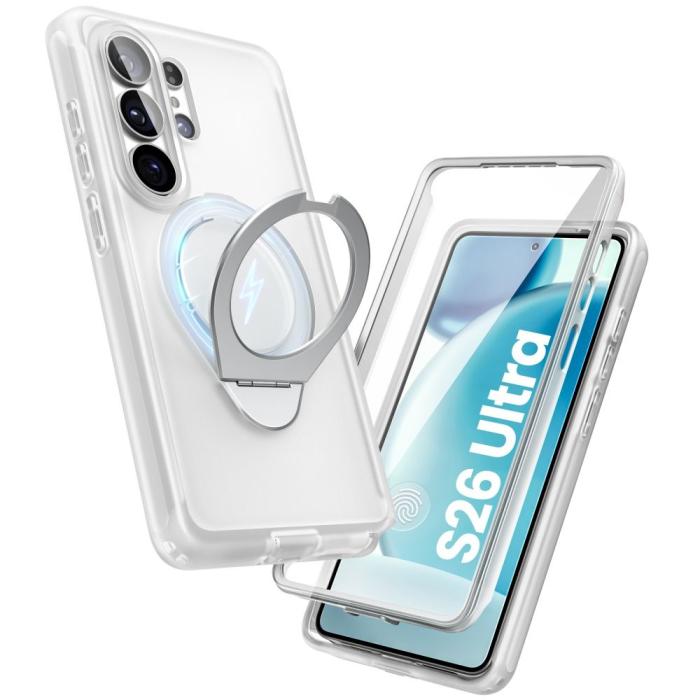 Bild 3, Supcase Supcase Samsung Galaxy S26 Ultra Skal MagSafe Cosmo Frost Clear - Teknikhallen.se