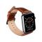 Buffalo Buffalo Apple Watch 42/44/45/49 mm Armband Äkta Läder Brun - Teknikhallen.se