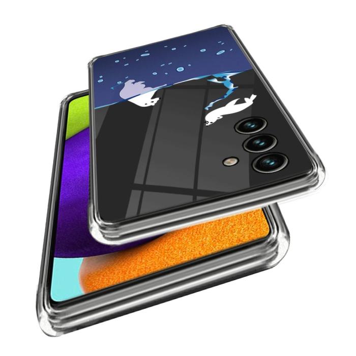 Bild 2,  Samsung Galaxy A15 5G Skal TPU Med Tryck Isbjörn - Teknikhallen.se