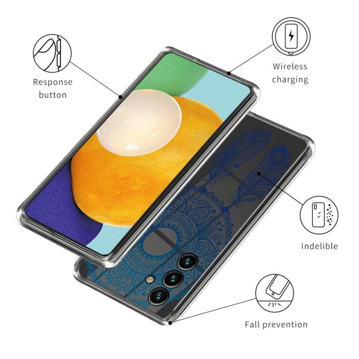 Bild 3,  Samsung Galaxy A15 5G Skal TPU Med Tryck Dream Catcher - Teknikhallen.se