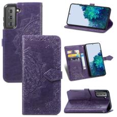  Samsung Galaxy S22 Fodral Mandala L&auml;der Lila - Teknikhallen.se