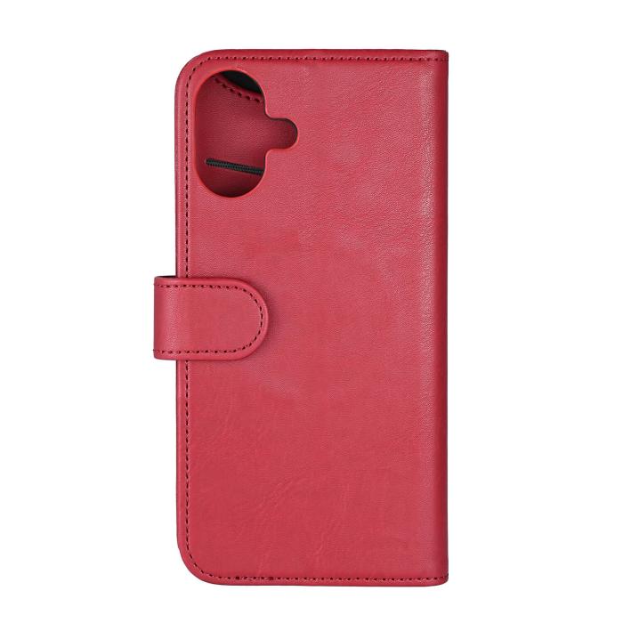 Bild 2, Gear Gear iPhone 16 Plus Fodral MagSeries Läder Deep Red - Teknikhallen.se