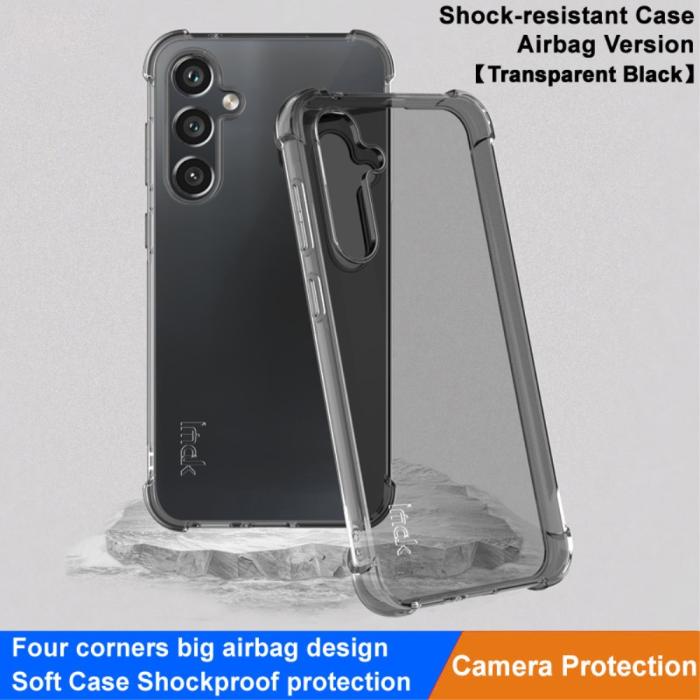 Bild 2, IMAK IMAK Galaxy S23 FE Skal Shockproof TPU Tonad Svart - Teknikhallen.se