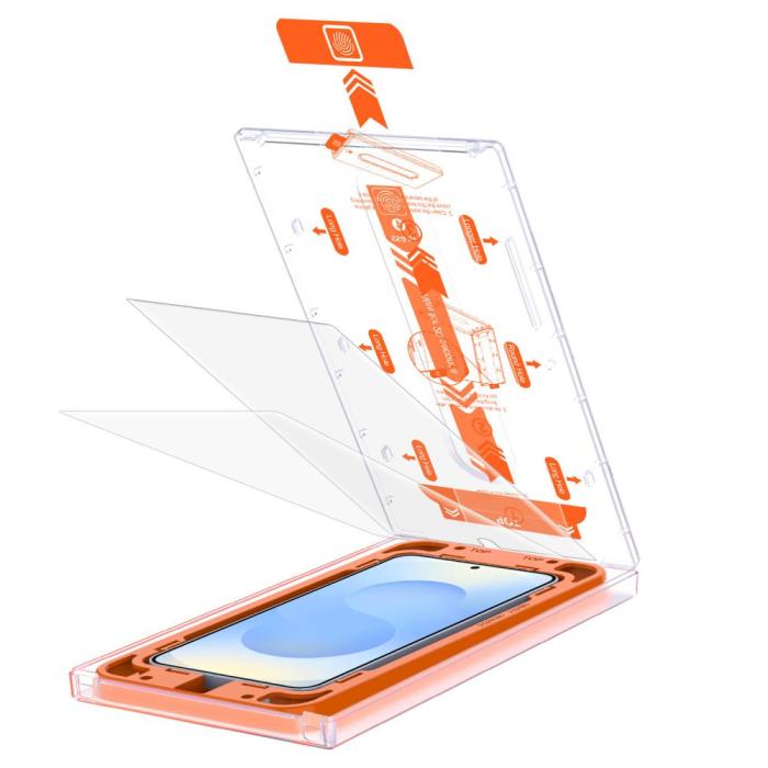 Bild 2, Tech-Protect Tech-Protect Galaxy S25 Plus 2-PACK Skärmskydd QuickSet+ Härdat Glas - Teknikhallen.se