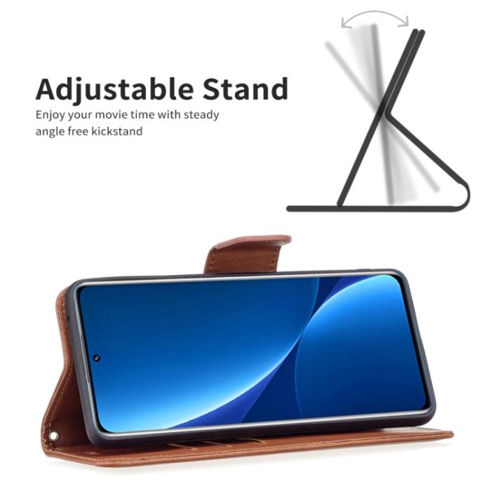 Bild 3,  Xiaomi 12 Pro Fodral Shark Solid Brun - Teknikhallen.se