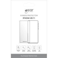 Gear GEAR iPhone 11 / XR Sk&auml;rmskydd 3D Helt&auml;ckande Inkl. Monteringsram - Teknikhallen.se