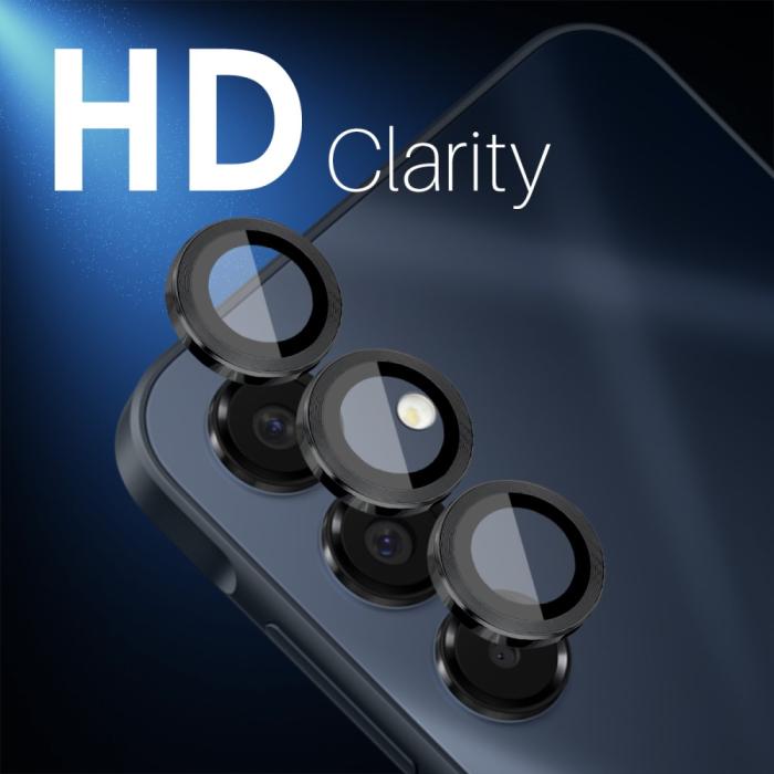 Bild 3, NORTHJO NORTHJO Samsung Galaxy A16 Linsskydd Härdat Glas Svart - Teknikhallen.se