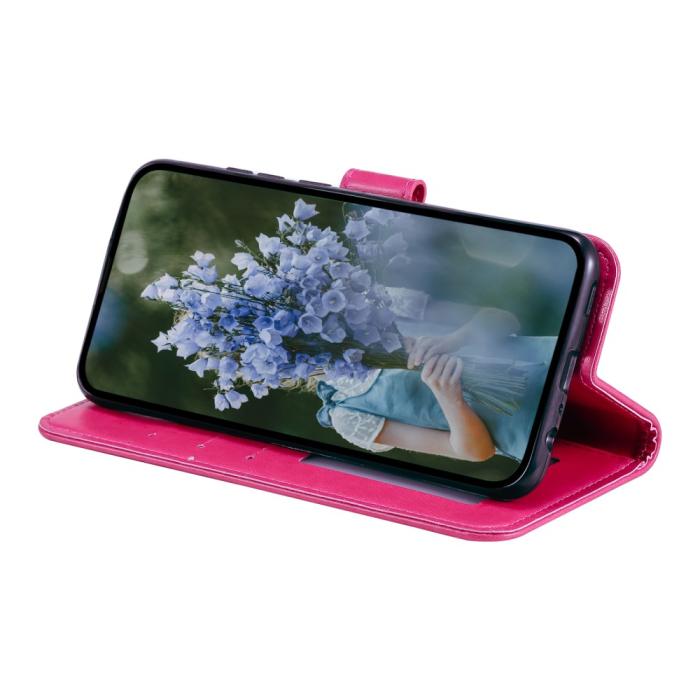 Bild 4,  Motorola Moto G04 4G/G24 4G Fodral Mandala Rosa - Teknikhallen.se