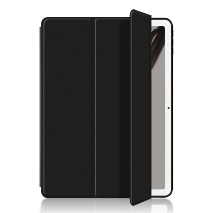 Bild 5,  Google Pixel Tablet Fodral Tri-Fold Läder Svart - Teknikhallen.se