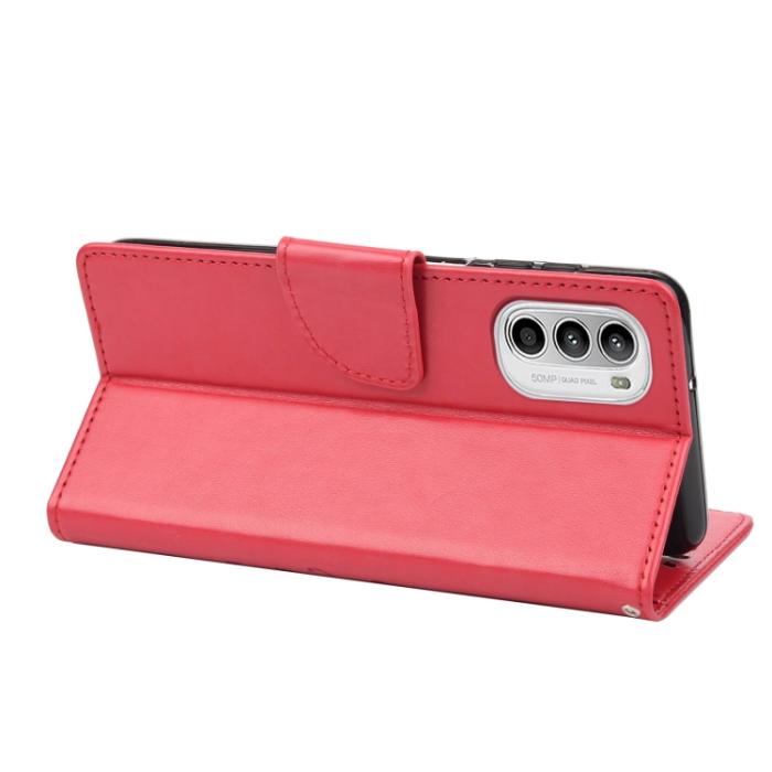 Bild 6,  Motorola Moto G52/G82 Fodral Blommigt Tryck Röd - Teknikhallen.se