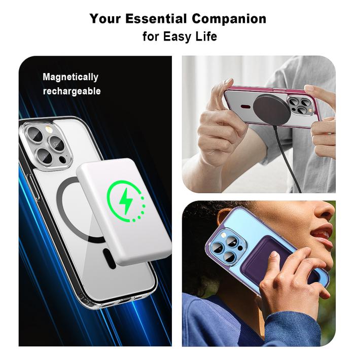 Bild 6, ColorPop ColorPop iPhone 13 Pro Skal CH MagSafe Transparent/Lila - Teknikhallen.se