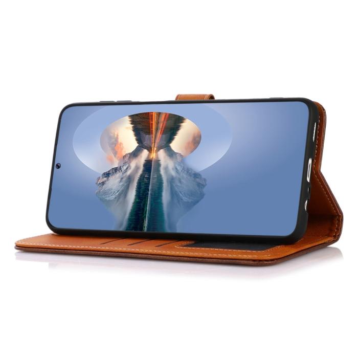 Bild 3, KHAZNEH KHAZNEH Samsung Galaxy S23 Ultra Fodral Dual-Color Brun - Teknikhallen.se