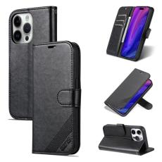 AZNS AZNS iPhone 15 Pro Fodral L&auml;der Svart - Teknikhallen.se