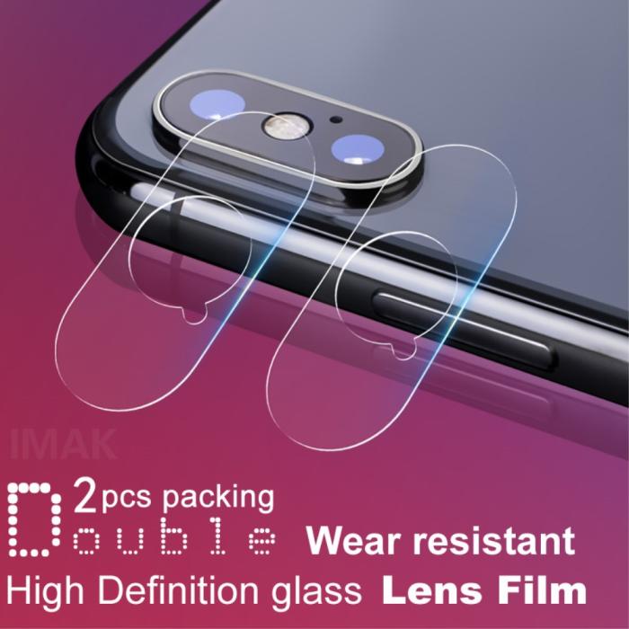 Bild 2, IMAK 2-pack IMAK Linsskydd Till iPhone X/XS/XS Max - Teknikhallen.se