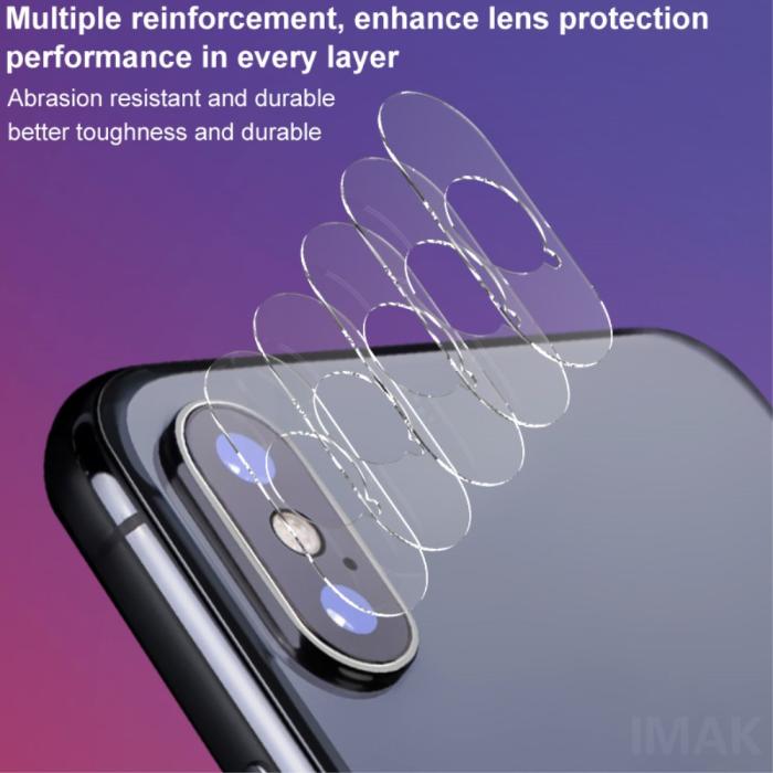Bild 3, IMAK 2-pack IMAK Linsskydd Till iPhone X/XS/XS Max - Teknikhallen.se