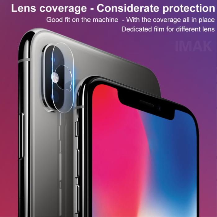 Bild 4, IMAK 2-pack IMAK Linsskydd Till iPhone X/XS/XS Max - Teknikhallen.se