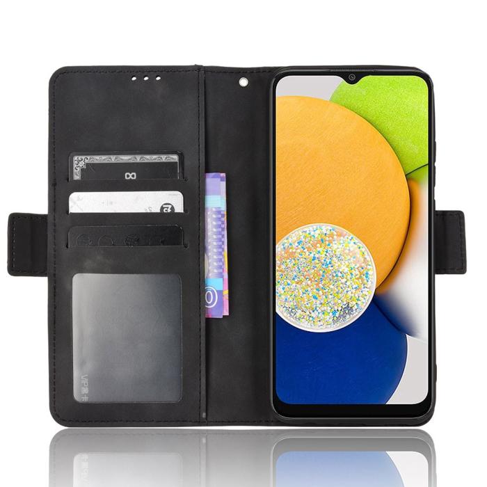 Bild 4,  Samsung Galaxy A03 Fodral Avtagbart Kortfodral Svart - Teknikhallen.se