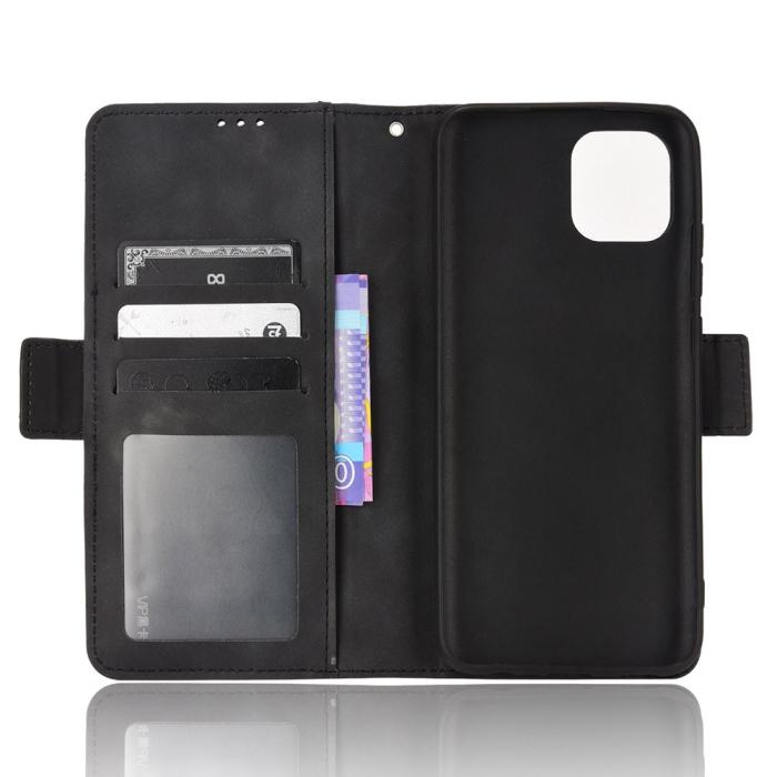 Bild 6,  Samsung Galaxy A03 Fodral Avtagbart Kortfodral Svart - Teknikhallen.se
