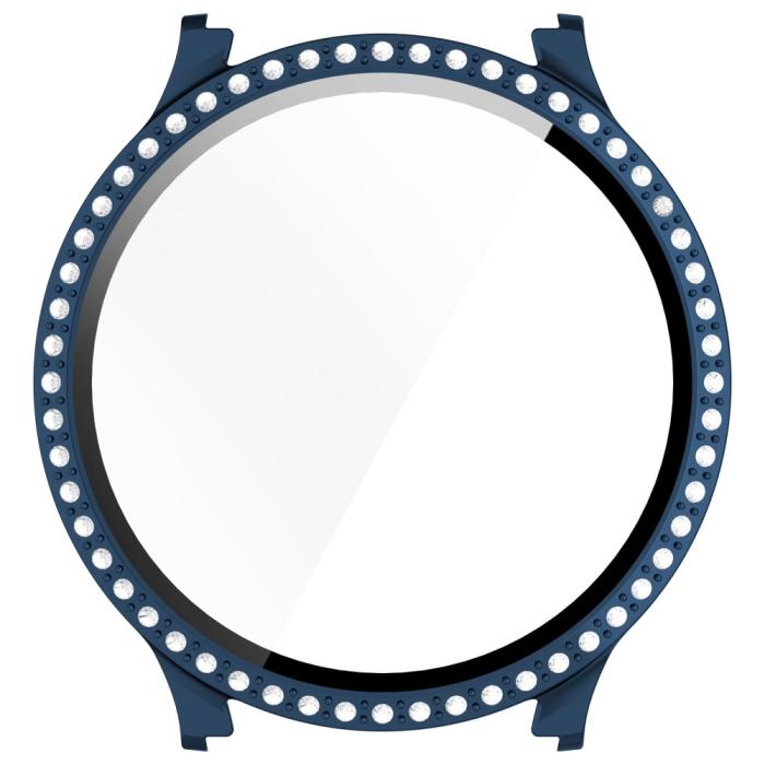 Bild 4,  Galaxy Watch 7 40 mm Skal Med Skärmskydd Strass Mörk Blå - Teknikhallen.se
