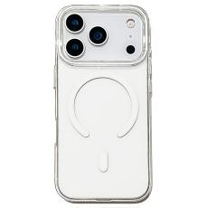  iPhone 17 Pro Max Skal MagSafe Transparent / Vit - Teknikhallen.se
