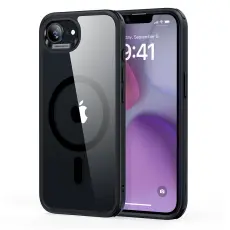 ESR ESR iPhone 17e/16e Skal MagSafe CH HaloLock Transparent/Svart - Teknikhallen.se