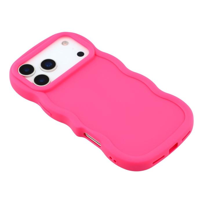 Bild 4,  iPhone 17 Pro Mobilskal Wavy Rosa - Teknikhallen.se