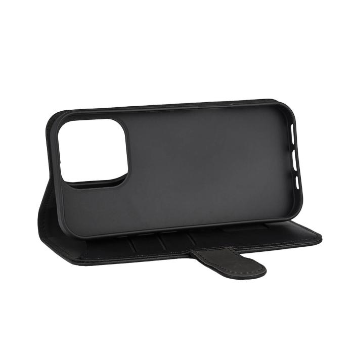 Bild 4, Gear Gear iPhone 16 Pro Fodral MagSeries Läder Svart - Teknikhallen.se