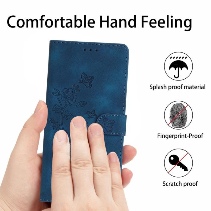 Bild 5,  Samsung Galaxy A36 5G/A56 5G Fodral Med Blommigt Tryck - Teknikhallen.se
