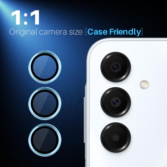 Bild 5, NORTHJO NORTHJO Samsung Galaxy A16 Linsskydd Härdat Glas Blå - Teknikhallen.se