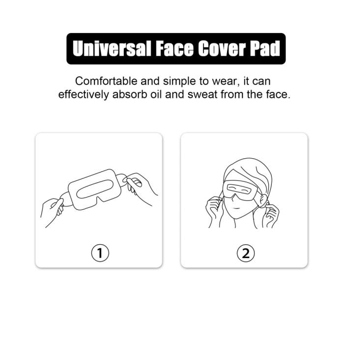 Bild 6,  100-PACK Engångs VR Ansiktsmask - Teknikhallen.se