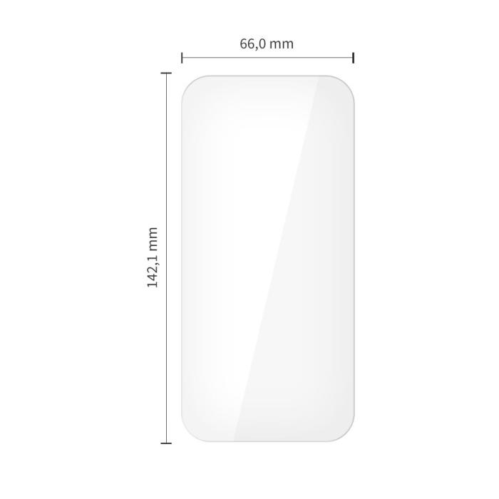 Bild 2, Tech-Protect Tech-Protect iPhone 16/15/15 Pro 10-PACK Skärmskydd Härdat Glas - Teknikhallen.se