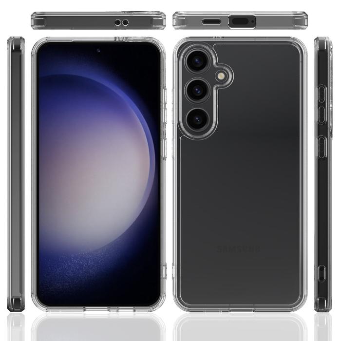Bild 3,  Samsung Galaxy S24 FE Skal TPU/Akryl Transparent - Teknikhallen.se