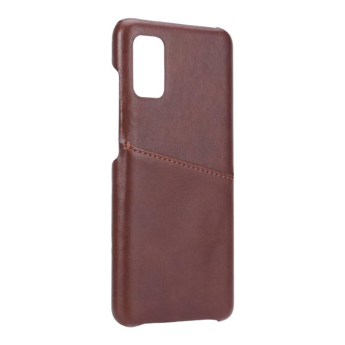 Bild 3, Onsala ONSALA Samsung Galaxy A41 Skal Kortfack Brun - Teknikhallen.se