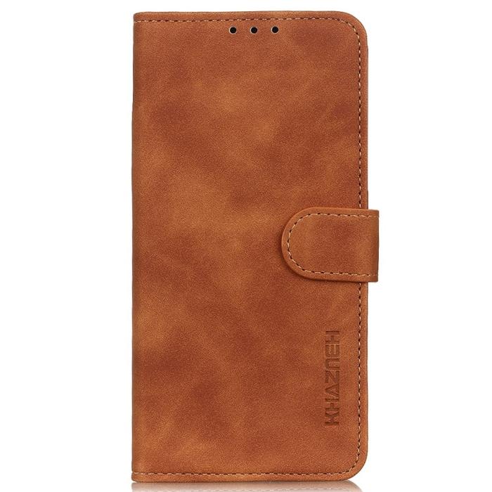 Bild 6, KHAZNEH KHAZNEH Motorola Moto G32 Fodral Retro Läder Brun - Teknikhallen.se
