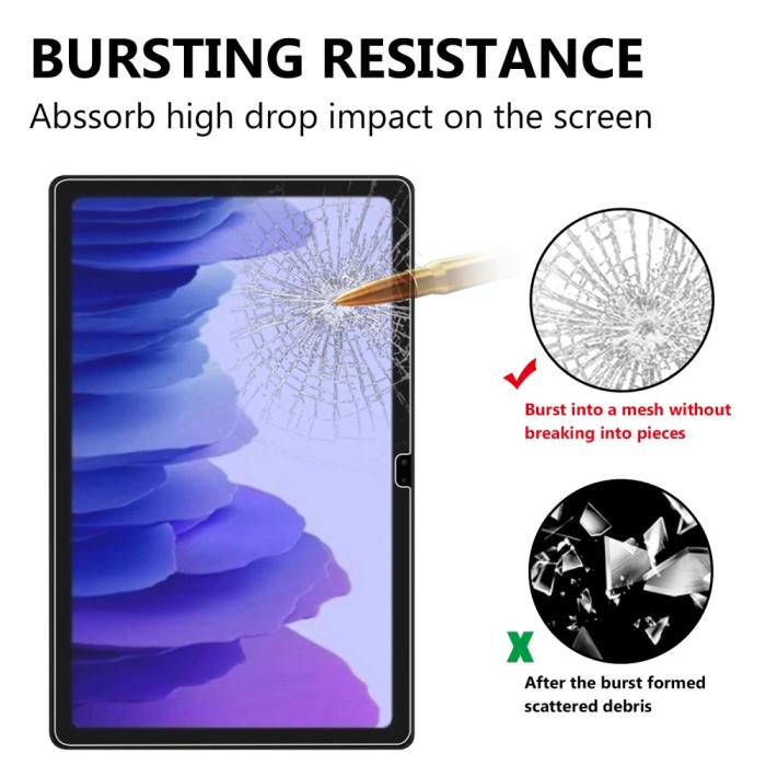 Bild 3,  Samsung Galaxy Tab A7 10.4 Skärmskydd Heltäckande - Teknikhallen.se