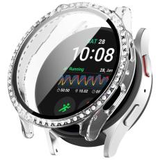  Galaxy Watch 7 40 mm Skal Med Sk&auml;rmskydd Strass Transparent - Teknikhallen.se