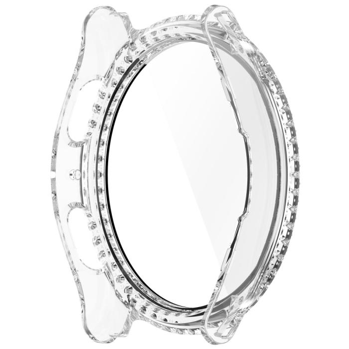 Bild 3,  Galaxy Watch 7 40 mm Skal Med Skärmskydd Strass Transparent - Teknikhallen.se